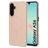 Mobiparts Slim Line Samsung Galaxy A26 MagSafe Plastique rigide Coque arrière - Dune Sand