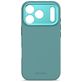 Decoded Coque iPhone 17 Pro Coque arrière en Silicone - Retro Blue