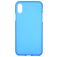 Mobigear Colors Coque iPhone XS Max Coque arrière en TPU Souple - Bleu