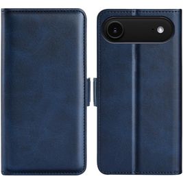 Mobigear Slim Magnet Housse iPhone Air Etui Porte-Monnaie - Dark Blue