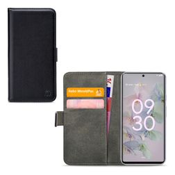 Mobilize Classic Gelly Wallet Google Pixel 6a Étui Portefeuille - Noir