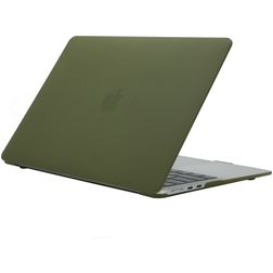 Mobigear Cream Matte MacBook Air 15 pouces (2023-2026) Coque rigide pour MacBook - Vert avocat - Modèle A2941 / A3114 / A3241 / A3448