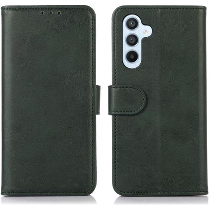 Mobigear Wallet Housse Samsung Galaxy A37 Etui Porte-Monnaie - Vert