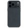 Decoded Coque iPhone 17 Pro Coque arrière en Cuir Véritable Anti-Chocs - Navy Shadow