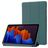 Mobigear Tri-Fold Gel Samsung Galaxy Tab S11 TPU / Similicuir Étui - Vert foncé