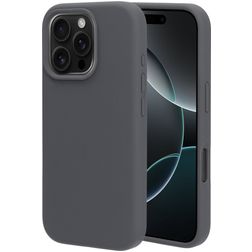 Mobiparts Coque iPhone 16 Pro Coque arrière en Silicone - Urban Grey
