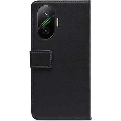 Mobilize Classic Gelly Wallet Housse POCO F7 Etui Porte-Monnaie - Noir