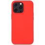Mobigear Rubber Touch Coque iPhone 14 Pro Coque arrière en Silicone - Rouge