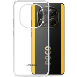 Mobilize Gelly Case Coque Transparente POCO X7 Coque arrière en TPU Souple - Transparent
