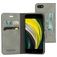 Mobiparts Classic Wallet Housse iPhone SE (2022) Etui Porte-Monnaie - Granite Grey