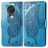 Mobigear Butterfly Nokia 7.2 Étui Portefeuille - Bleu