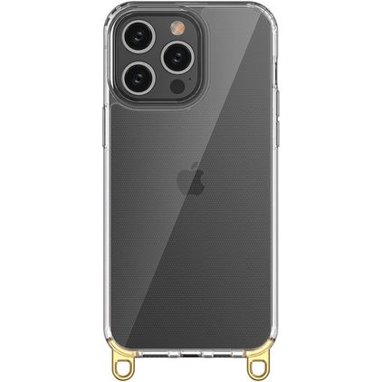 Mobigear Bungy Coque iPhone 15 Pro Max Coque arrière Rigide - Or