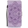 Mobigear Mandala Housse iPhone 11 Etui Porte-Monnaie - Violet