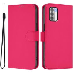 Mobigear Urban Wallet Housse Nokia G42 Etui Porte-Monnaie - Rouge