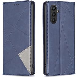Mobigear Rhombus Slim Housse Samsung Galaxy A24 Etui - Bleu