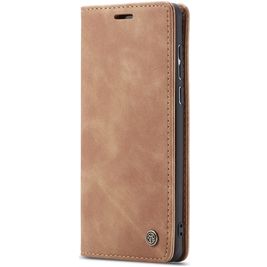 Caseme 013 Housse Samsung Galaxy A71 Etui Porte-Monnaie - Marron