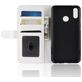 Mobigear Wallet Housse HONOR 10 Lite Etui Porte-Monnaie - Blanc