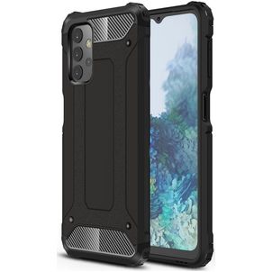 Mobigear Outdoor Coque Samsung Galaxy A32 5G Coque arrière Rigide Anti-Chocs - Noir