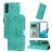 Mobigear Sunflower Housse Samsung Galaxy S23 Etui Porte-Monnaie - Vert