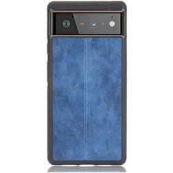 Mobigear Stitch Coque Google Pixel 6 Pro Coque arrière - Bleu