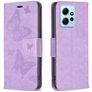 Mobigear Butterfly Housse Xiaomi Redmi Note 12 Etui Porte-Monnaie - Violet