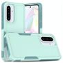 Mobigear Heavy Armor Coque Samsung Galaxy A56 Coque arrière Rigide Anti-Chocs - Vert