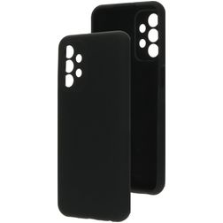 Mobiparts Coque Samsung Galaxy A23 Coque arrière en Silicone - Noir