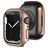 Mobigear Colors Coque Apple Watch - 45 mm Thin Coque Rigide - Rose doré