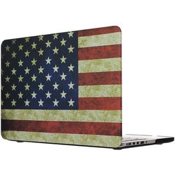 Mobigear Design MacBook Pro 13 pouces (2012-2015) Coque rigide pour MacBook - US Flag - Modèle A1425 / A1502