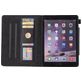 Mobigear Luxury Coque iPad 9 (2021) Etui + Porte-crayon - Noir