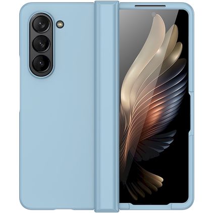 Mobigear Colors Coque Samsung Galaxy Z Fold 5 Coque arrière Rigide - Bleu
