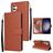 Mobigear Wallet Housse Samsung Galaxy S26 Plus Etui Porte-Monnaie - Marron