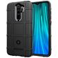 Mobigear Rugged Shield Coque Xiaomi Redmi 9 Coque arrière en TPU Souple Anti-Chocs - Noir