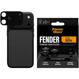 PanzerGlass FENDER iPhone 18 Pro Aluminium Protection caméra - Compatible coque - Noir