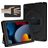 Mobigear Ruggedized Coque iPad 8 (2020) Coque arrière en EVA + Support Amovible - Noir