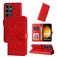 Mobigear Sunflower Housse Samsung Galaxy S24 Ultra Etui Porte-Monnaie - Rouge