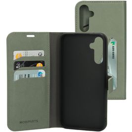 Mobiparts Classic Wallet Housse Samsung Galaxy A34 Etui Porte-Monnaie - Stone Green