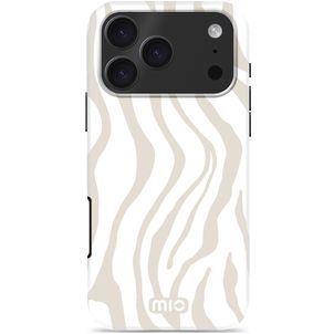 MIO Coque iPhone 17 Pro MagSafe Coque arrière Rigide - Sandy Zebra