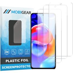 Mobigear Xiaomi Redmi Note 11 Pro Plus 5G Protection d'écran Film - Compatible coque (Lot de 3)