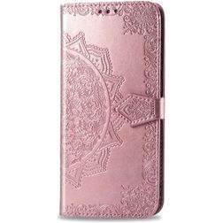 Mobigear Mandala Wallet Rose Gold Case Honor 9X Lite