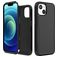 Mobigear Ultra Tough Coque iPhone 15 Plus Coque arrière Rigide Anti-Chocs - Noir