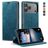 Caseme 013 Housse iPhone 17 Pro Max Etui Porte-Monnaie - Bleu
