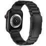 Mobigear Brisbane Bracelet Titane Apple Watch Fermeture boucle déployante - 49/46/45/44 mm - Noir