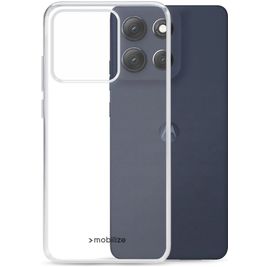 Mobilize Gelly Case Coque Transparente Motorola Moto G86 Power Coque arrière en TPU Souple - Transparent