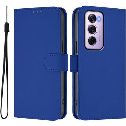 Mobigear Urban Wallet Housse OPPO Reno 12 Pro Etui Porte-Monnaie - Dark Blue