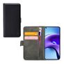 Mobilize Classic Gelly Wallet Housse Xiaomi Redmi Note 9T Etui Porte-Monnaie - Noir