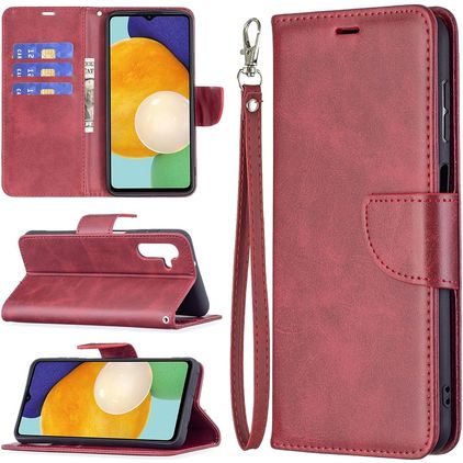 Mobigear Excellent Housse Samsung Galaxy A13 5G Etui Porte-Monnaie - Rouge
