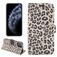 Mobigear Leopard Housse iPhone 12 Etui Porte-Monnaie - Marron