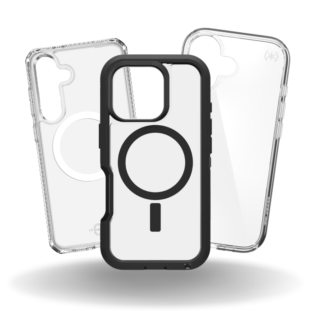 Coques de téléphone transparentes