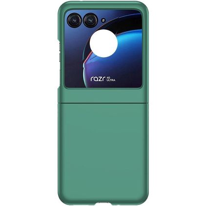 Mobigear Colors Coque Motorola Razr 50 Coque arrière Rigide - Forest Green